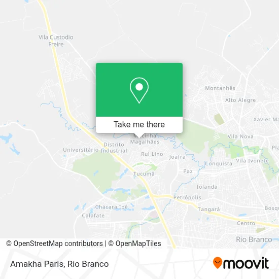 Amakha Paris map