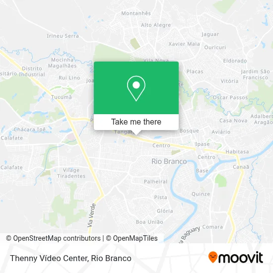 Thenny Vídeo Center map