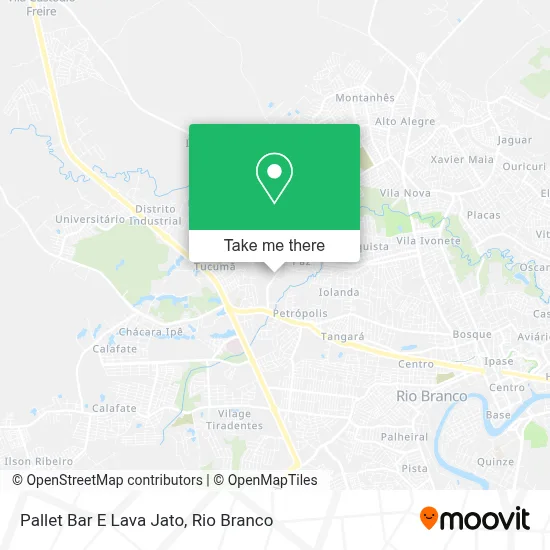 Pallet Bar E Lava Jato map