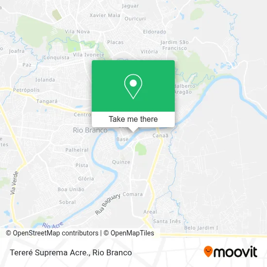 Tereré Suprema Acre. map