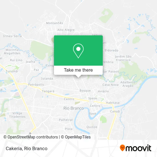 Cakeria map
