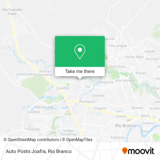 Auto Posto Joafra map