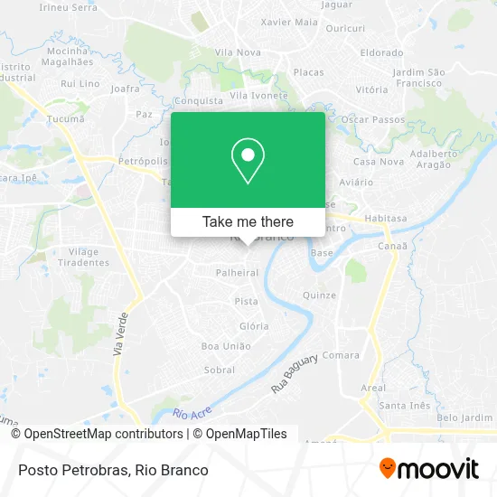 Posto Petrobras map
