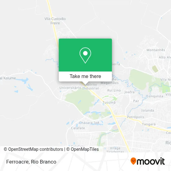 Ferroacre map