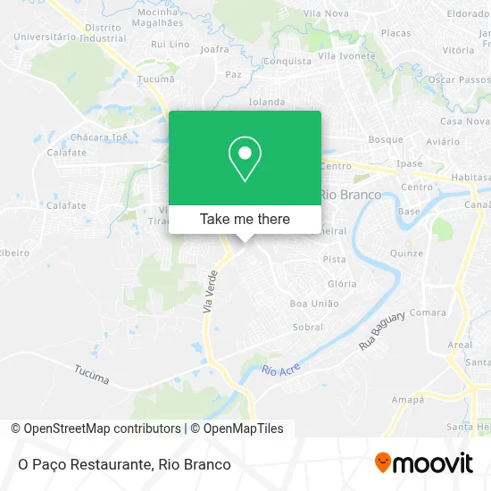 O Paço Restaurante map