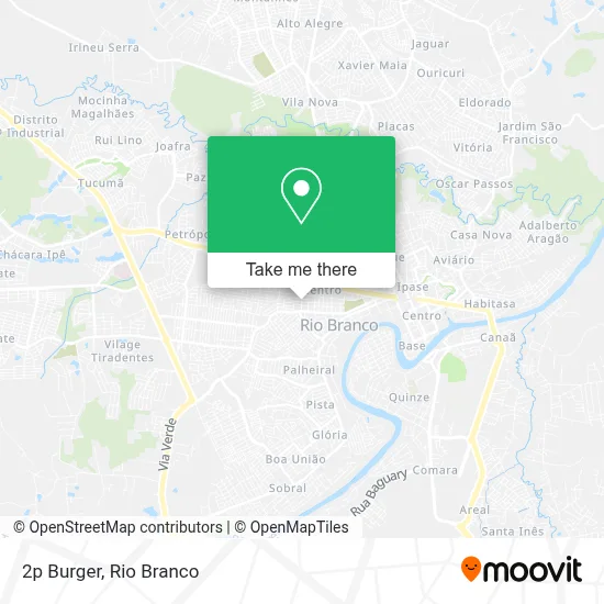 2p Burger map