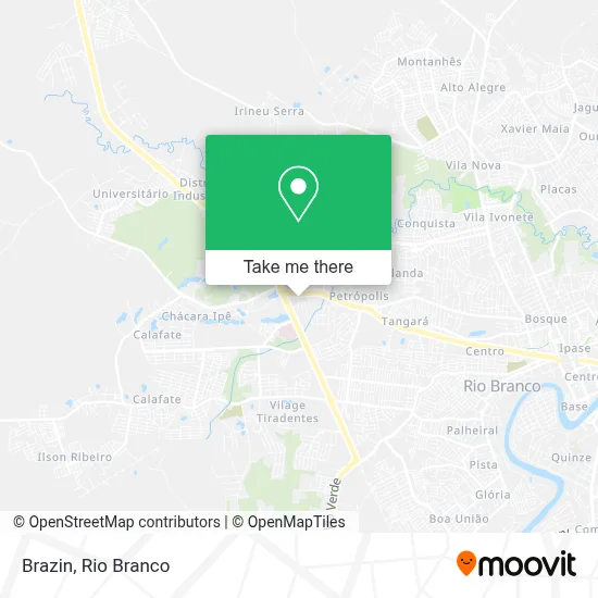 Brazin map