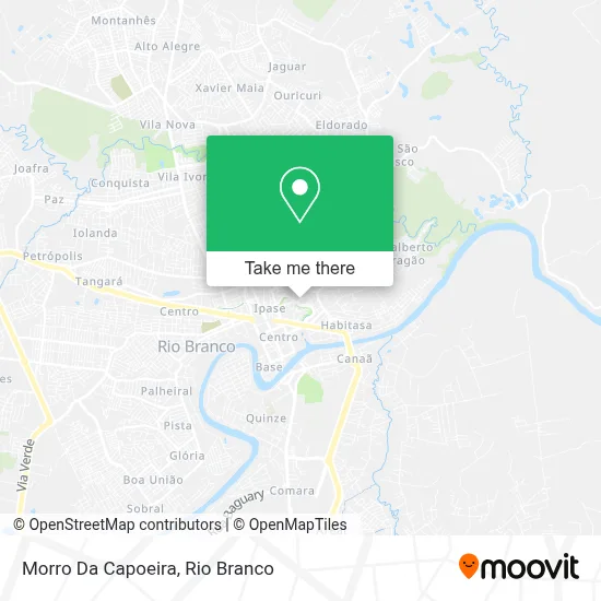 Morro Da Capoeira map