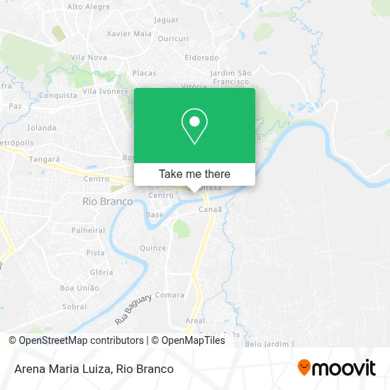 Arena Maria Luiza map