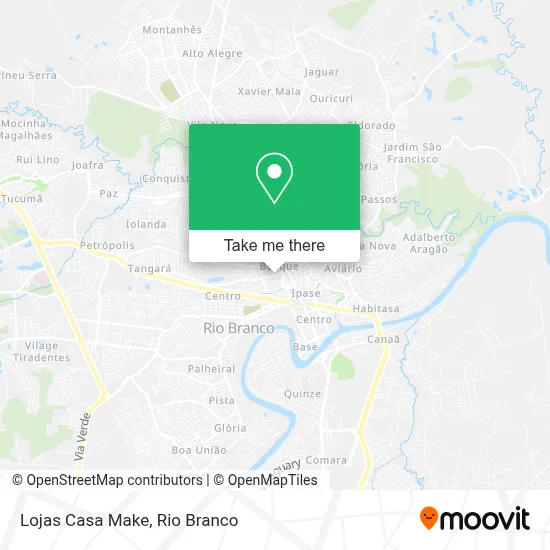 Lojas Casa Make map