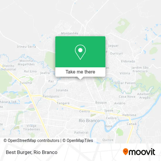 Best Burger map