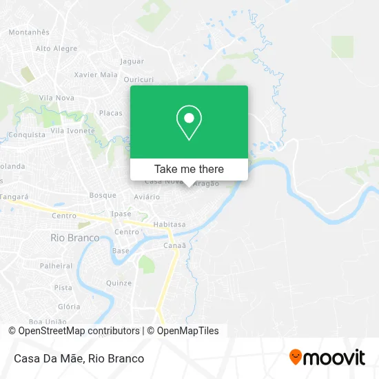 Casa Da Mãe map