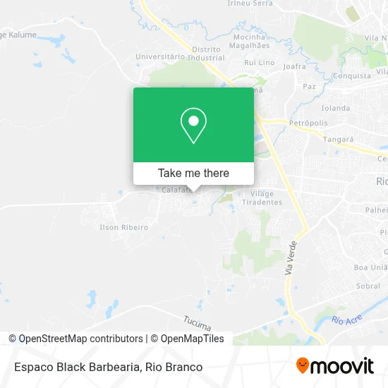 Espaco Black Barbearia map