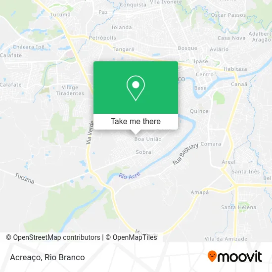 Acreaço map