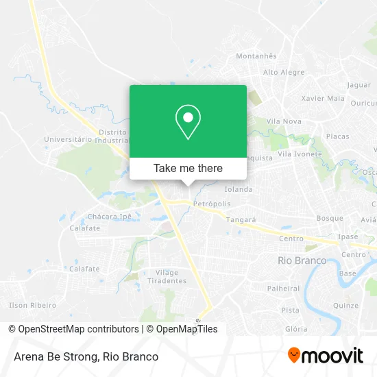 Arena Be Strong map