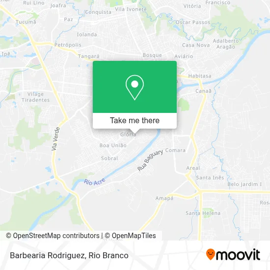 Barbearia Rodriguez map