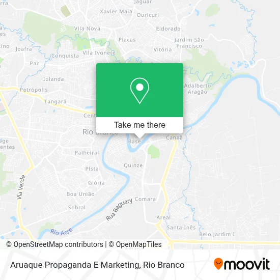 Aruaque Propaganda E Marketing map