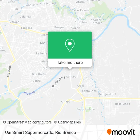 Uai Smart Supermercado map