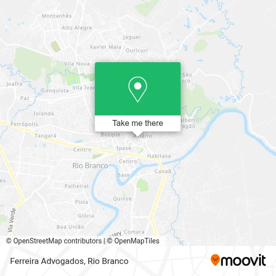 Ferreira Advogados map