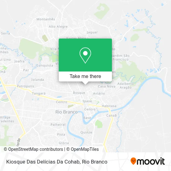 Kiosque Das Delícias Da Cohab map