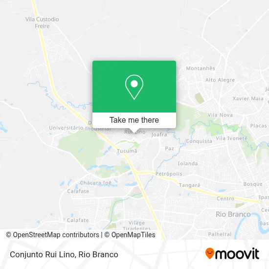 Conjunto Rui Lino map