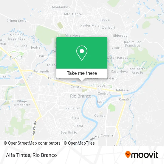 Alfa Tintas map