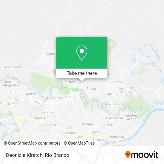 Deonizia Kiratch map