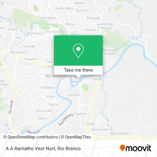 A A Ramalho Vest Nort map