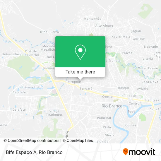 Bife Espaço A map