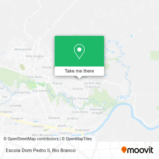 Escola Dom Pedro II map