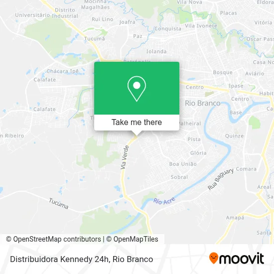 Distribuidora Kennedy 24h map