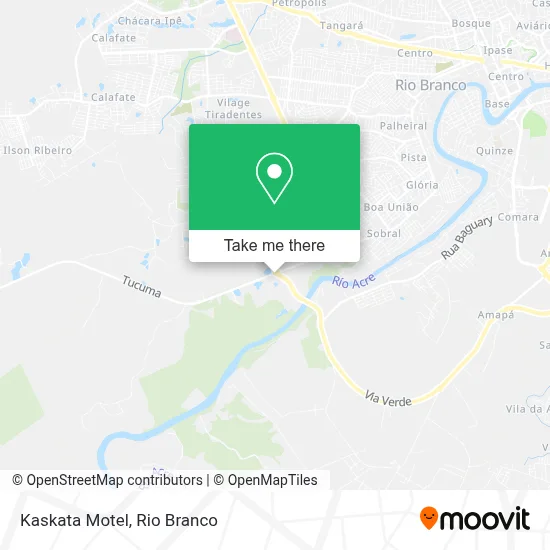 Kaskata Motel map
