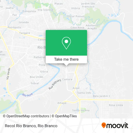 Recol Rio Branco map