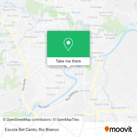Escola Bel Canto map