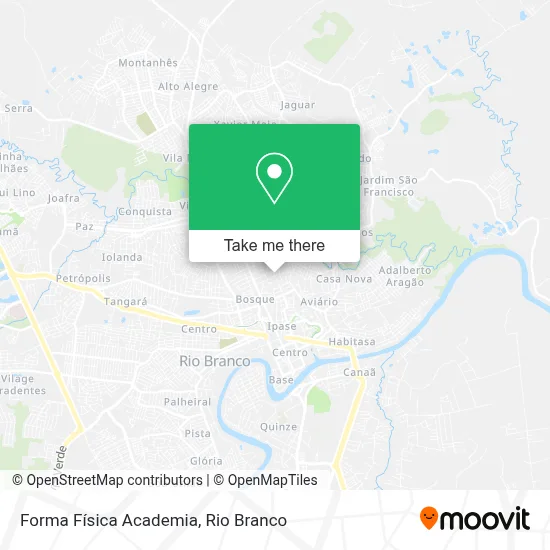 Forma Física Academia map