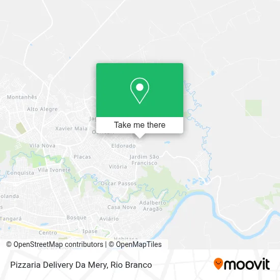 Pizzaria Delivery Da Mery map