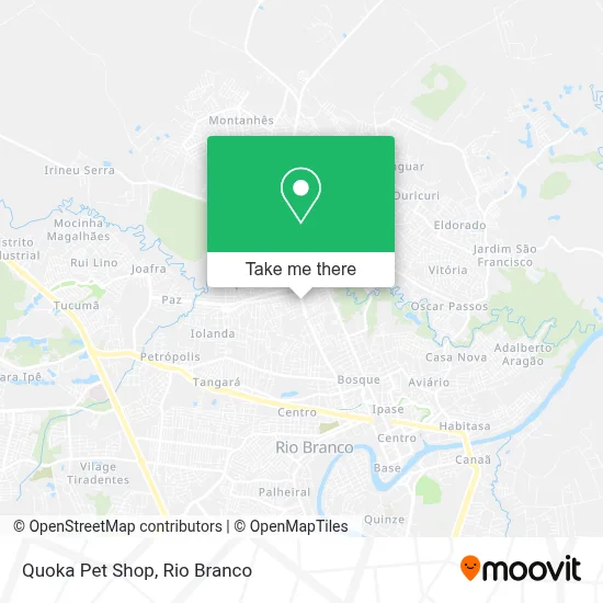Quoka Pet Shop map