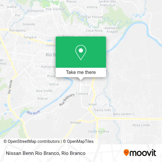 Nissan Benn Rio Branco map