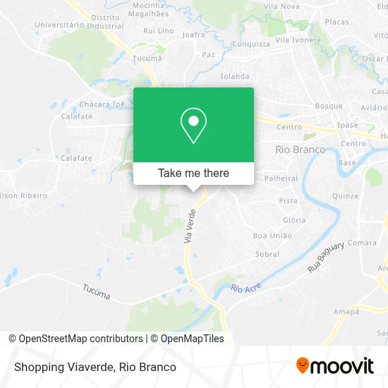 Shopping Viaverde map