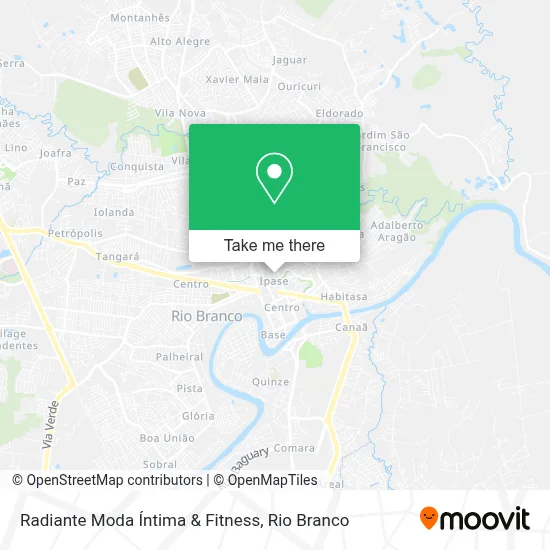 Radiante Moda Íntima & Fitness map