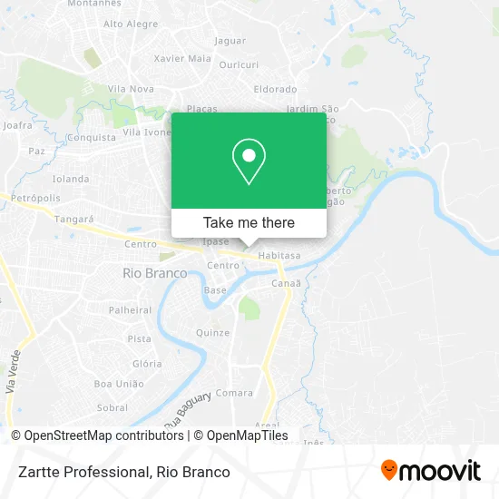 Zartte Professional map