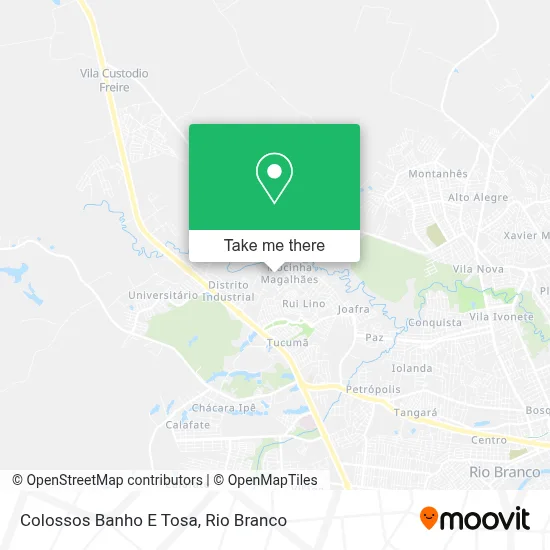 Colossos Banho E Tosa map