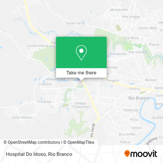 Hospital Do Idoso map