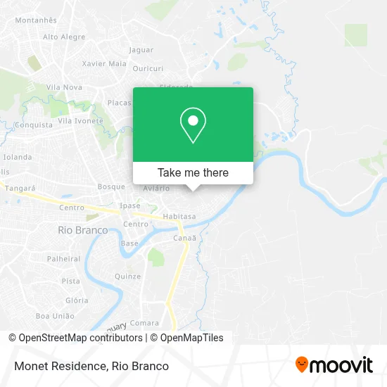 Monet Residence map