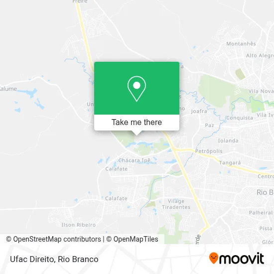 Ufac Direito map