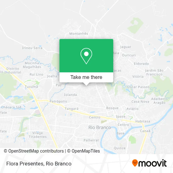 Flora Presentes map