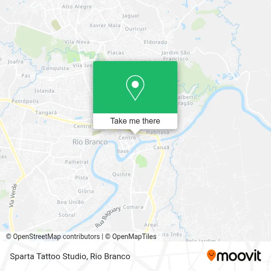 Sparta Tattoo Studio map