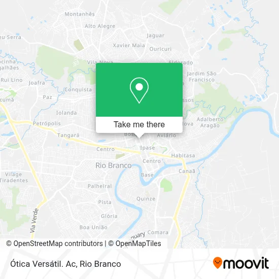 Ótica Versátil. Ac map