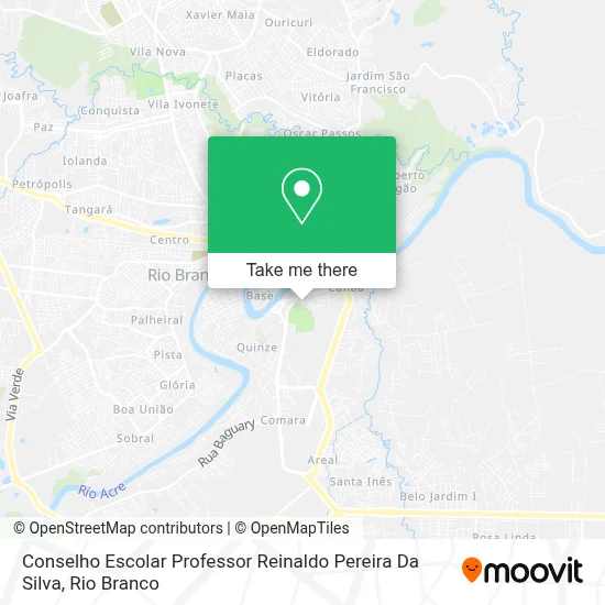 Conselho Escolar Professor Reinaldo Pereira Da Silva map