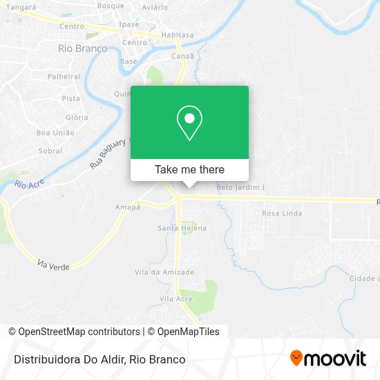 Distribuidora Do Aldir map